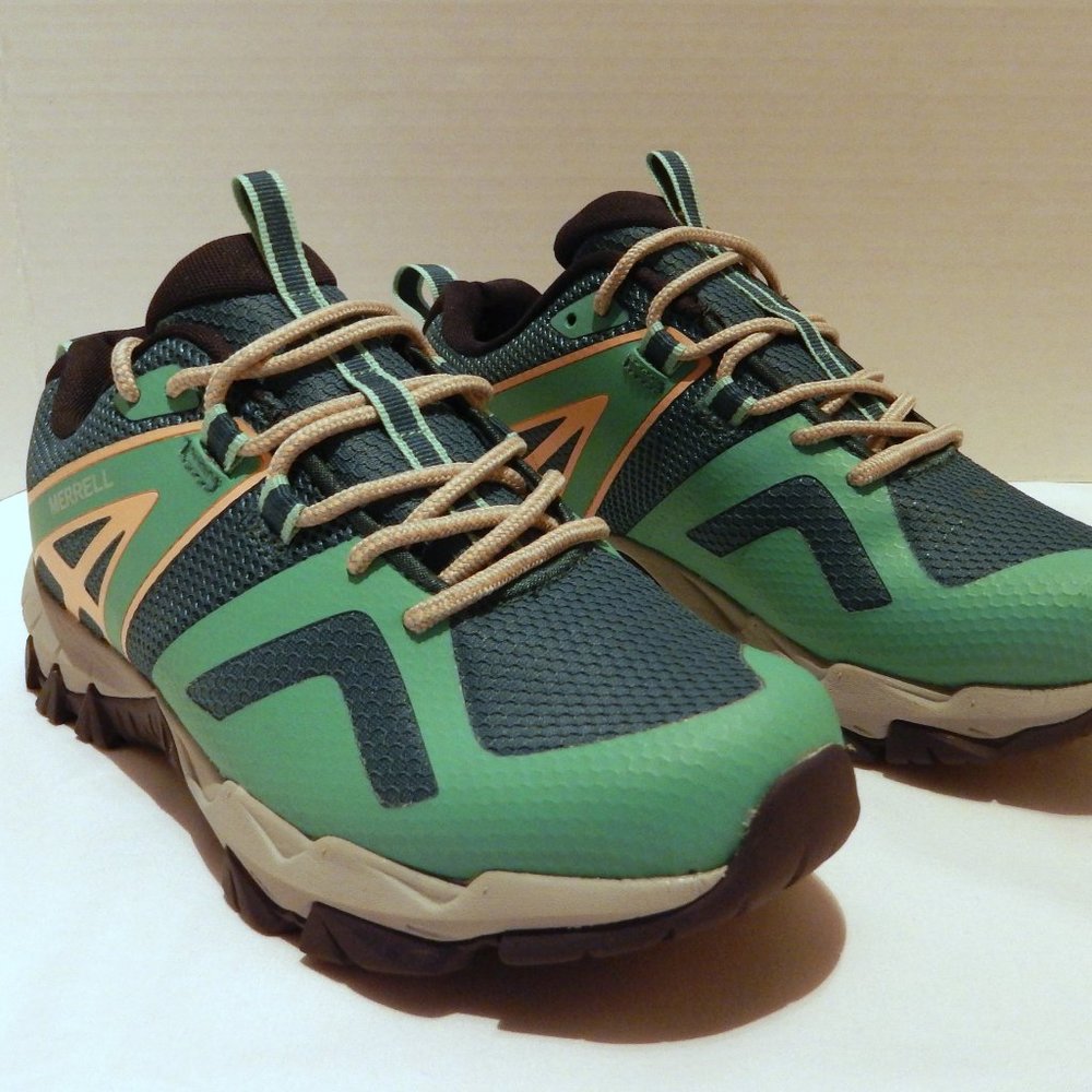 Merrell Women's Waterproof Hiking Shoes Teal Sz 7